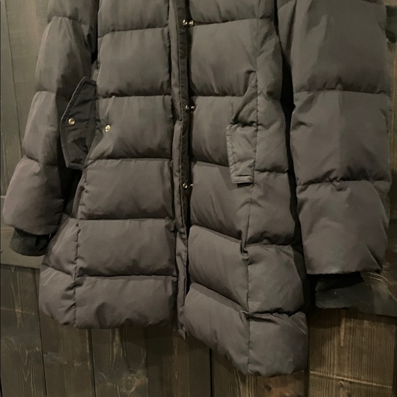 J. Crew Women's Charcoal Puffer Coat - Picture 5 of 14